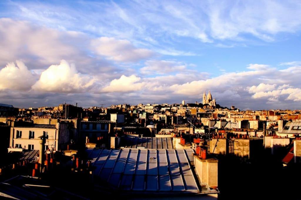 Appartamento Sous Le Ciel De Paris, Un Atelier D'Artiste Esterno foto